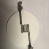 Microheater with circular ceramic base